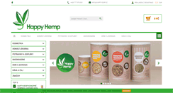 Desktop Screenshot of happyhemp.cz